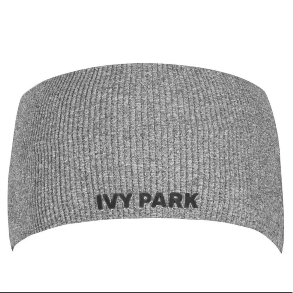 Ivy park headband gray one size new